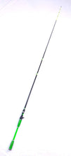 Load image into Gallery viewer, TFR Casting BASS RODS BLACK/GREEN 7FT