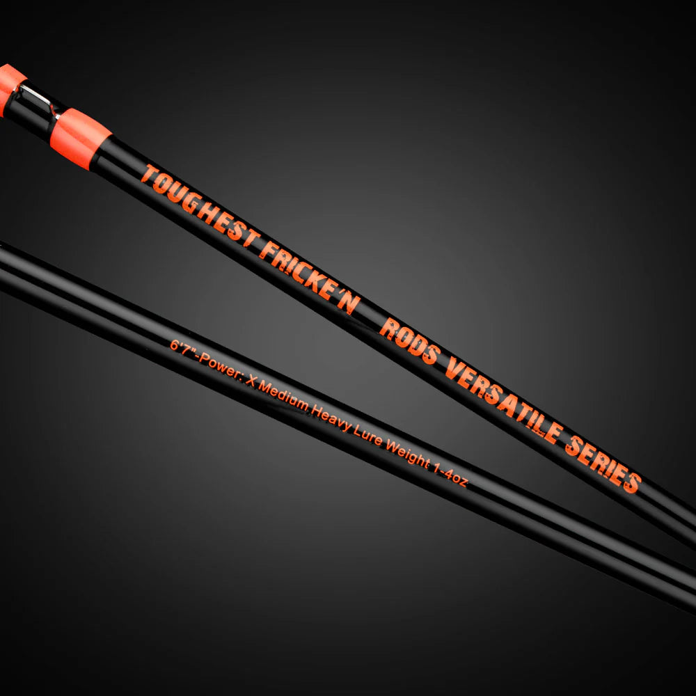 6'7 Versatile Casting & Spinning Rods – Toughest Fricke’N Rods