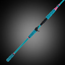 Load image into Gallery viewer, Big Fish Energy Series Teal/Pink 7&#39;6 Bumping Rod
