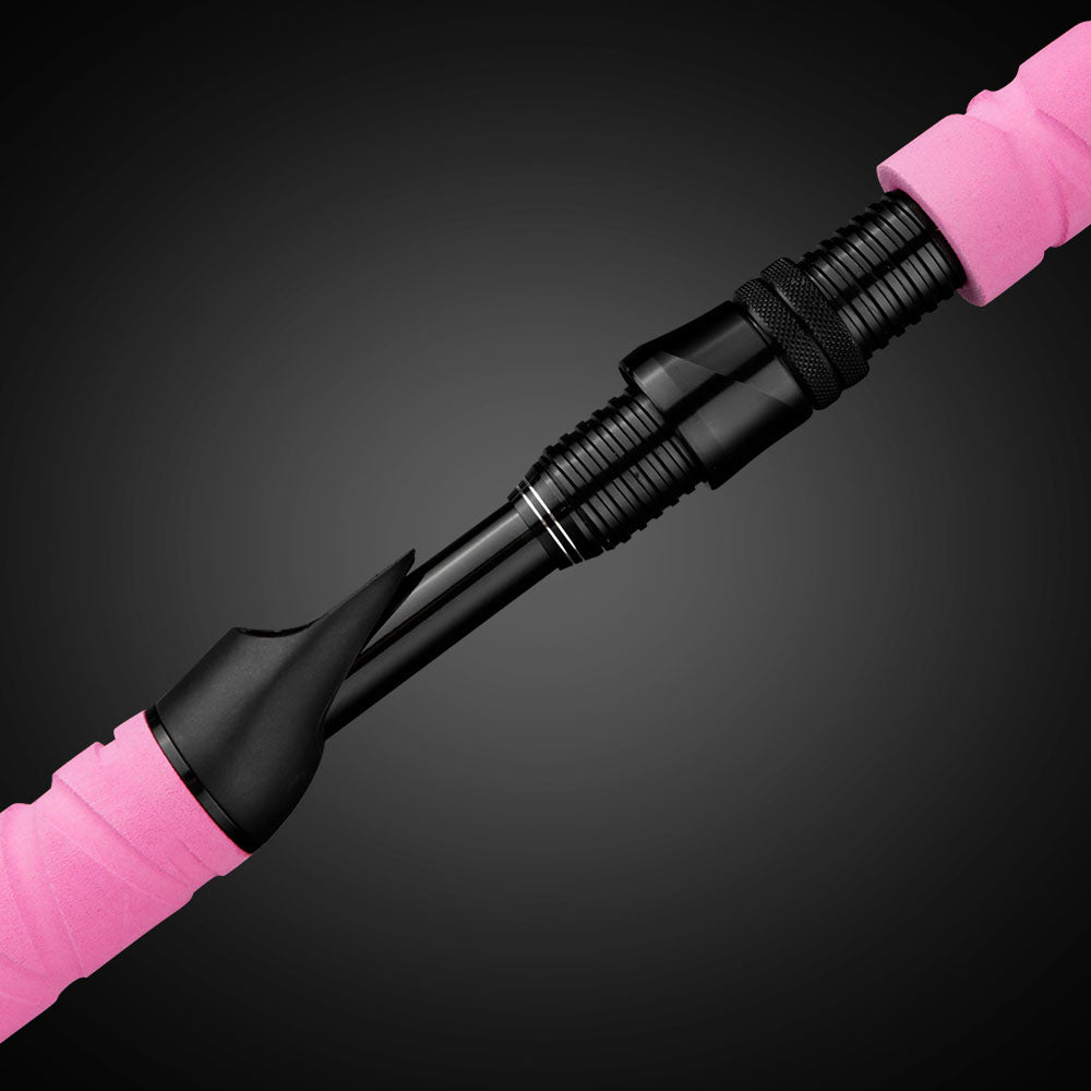TOUGHEST FRICKE'N 7'6 VERSATILE SPINNING RODS EVA FOAM BLACK/PINK