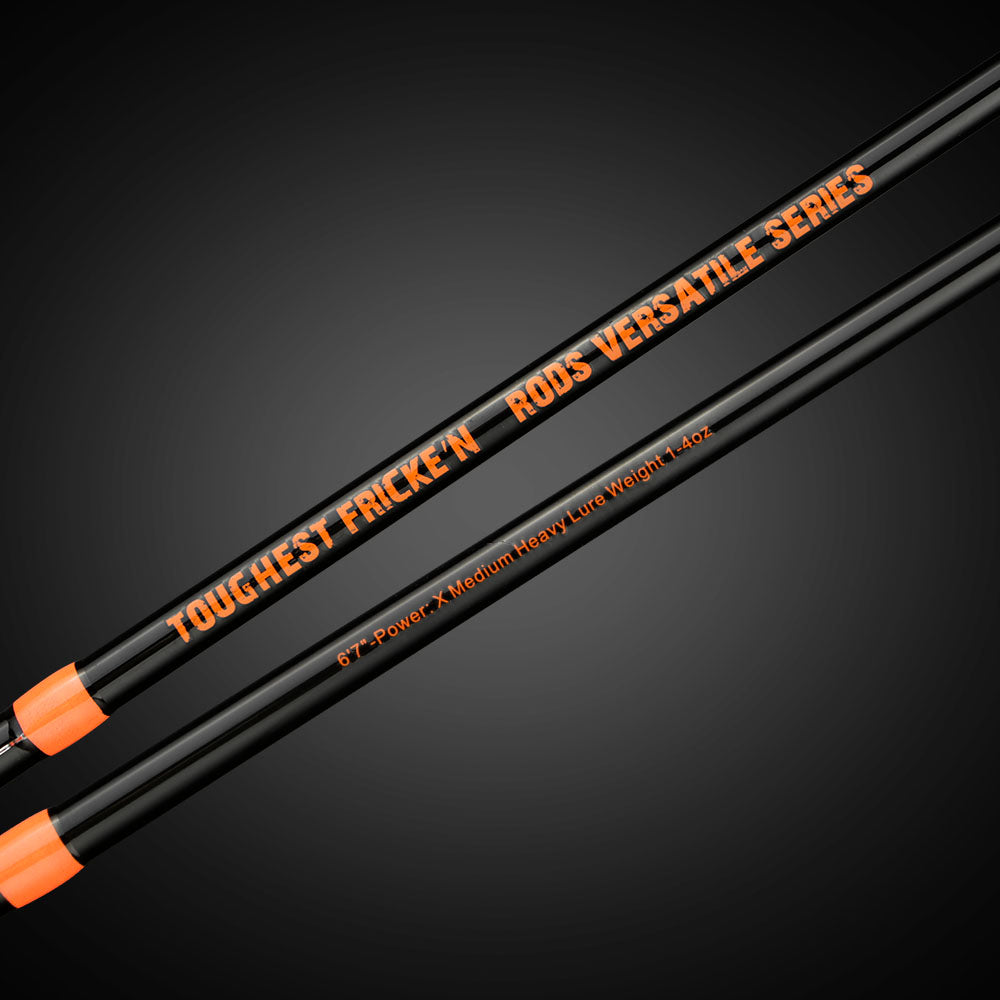 Versatile 7'6 Casting & Spinning Rods – Toughest Fricke'N Rods